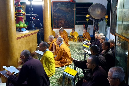 Lễ khai đàn Dược Sư Thất Châu Cầu Thọ Đức Thầy Tông Trưởng Liên Tông Tịnh Độ Non Bồng, tại Tổ Đình Quan Âm Tu Viện